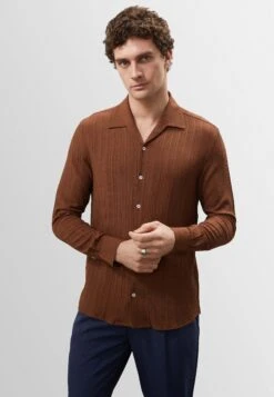 Long Sleeve - Camisa - Brown