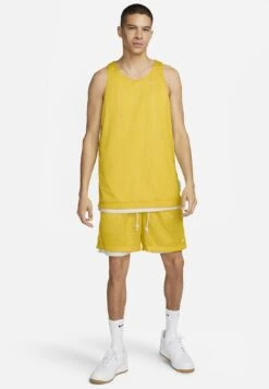 Nike Performance Reversible Basketball Dri-Fit Stan - Top - Speed Yellow Phantom/Pale Ivory -Boss Ventas d8e3aff2a4954337b6b4635a0e94b05e