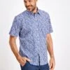 Aop Box S/S - Camisa - Dk Blue -Boss Ventas d9644e9346684860a3d838a3c0d37f97