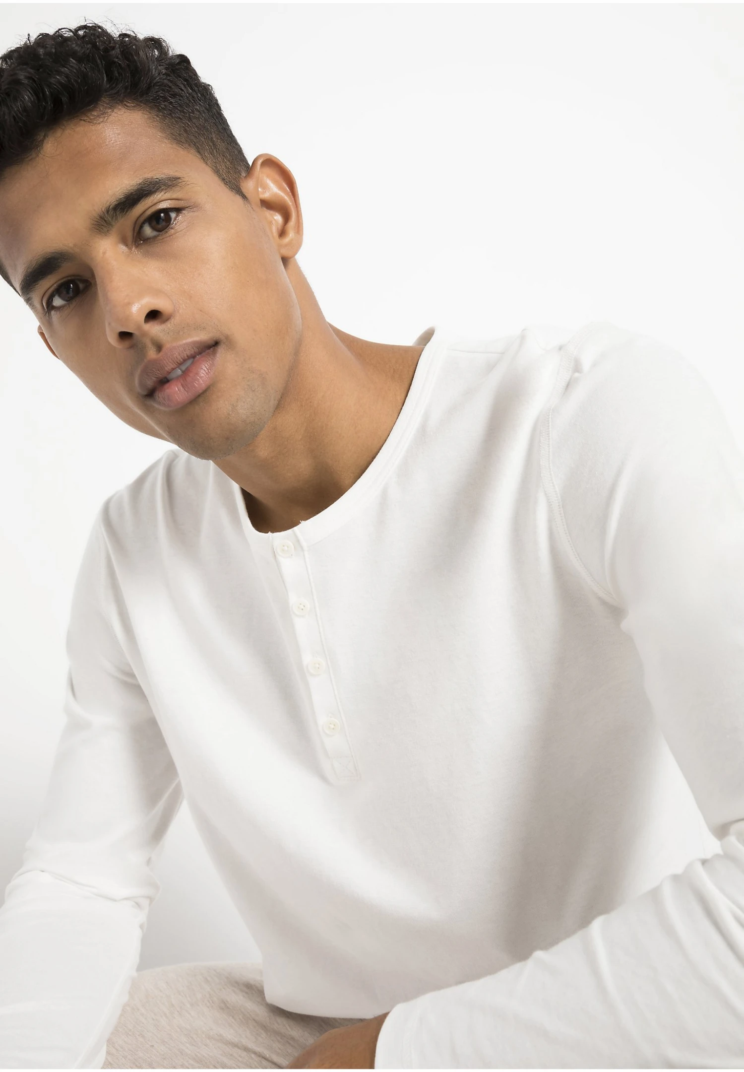 Organic Schlafshirt - Camiseta De Pijama - Naturweiss 5 Organic Schlafshirt - Camiseta De Pijama - Naturweiss - Imagen 3