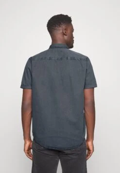 Pier One Camisa - Blue-Grey -Boss Ventas de6eac676ffe49579f368c1daedeaca4