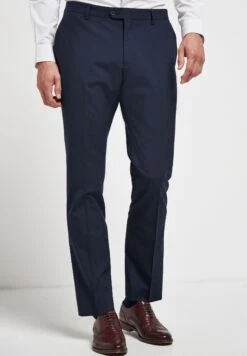 Next Mix Textured - Pantalones Chinos - Dark Blue