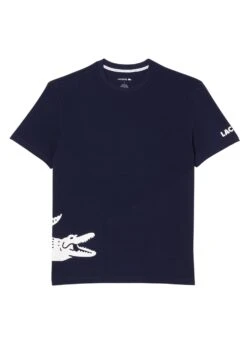 Lacoste Mit Kontrast-Auf - Camiseta De Pijama - Dunkelblau -Boss Ventas e4bedfab56fd49eca30fbbfad00e215e