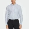 Only & Sons Onsalvaro Oxford Stripe - Camisa - Dress Blues -Boss Ventas e5d3023673fb4a98b10def0f65b63a5a