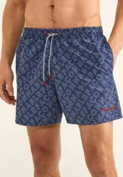 FACONNABLE Logo - Bañador - Navy