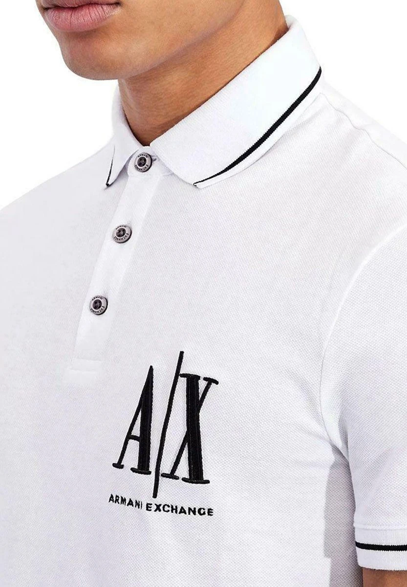 Armani Exchange Polo - Blanco 5 Armani Exchange Polo - Blanco - Imagen 3