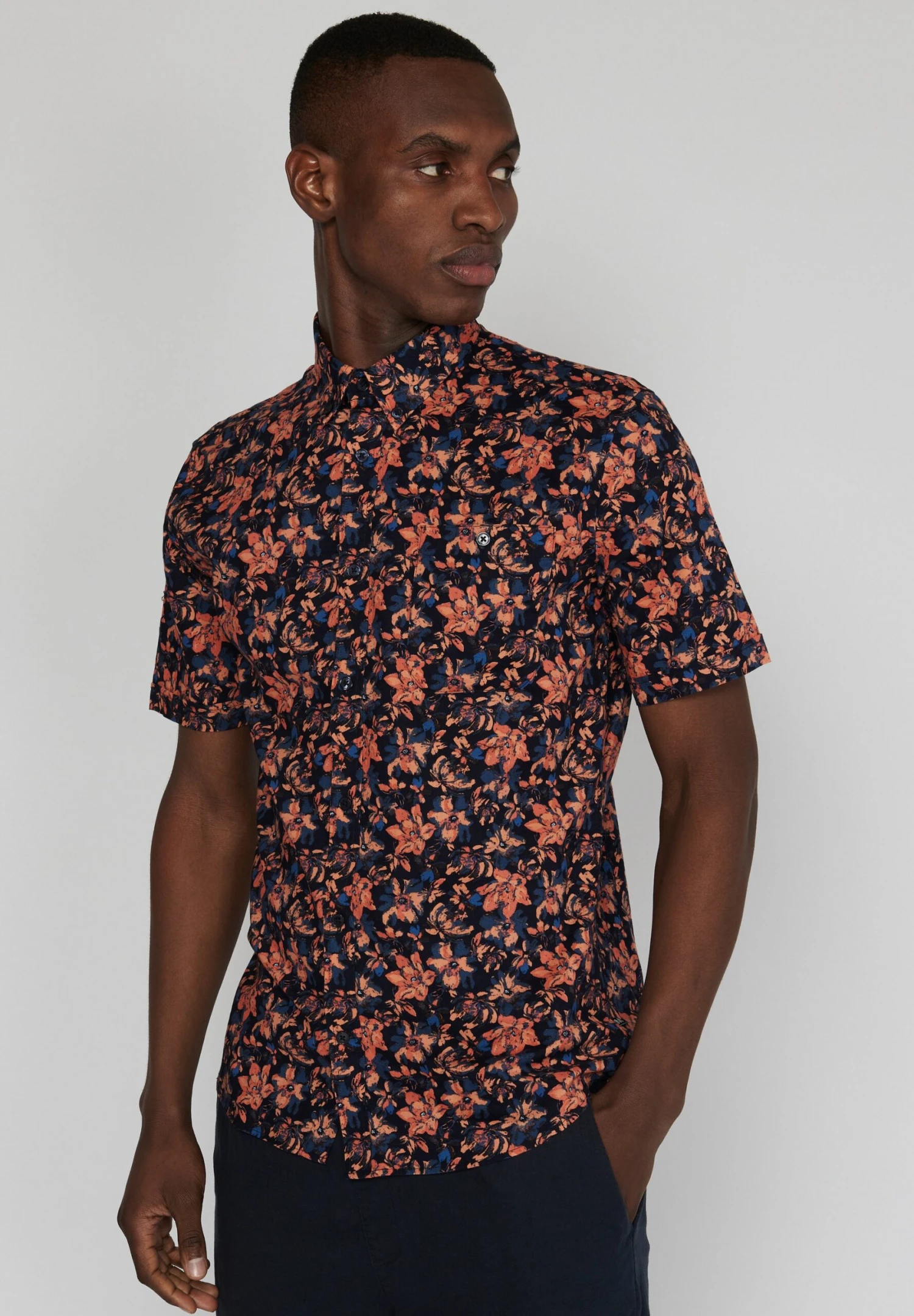 Matinique Matrostol Bd Ss - Camisa - Dark Navy 3 Matinique Matrostol Bd Ss - Camisa - Dark Navy