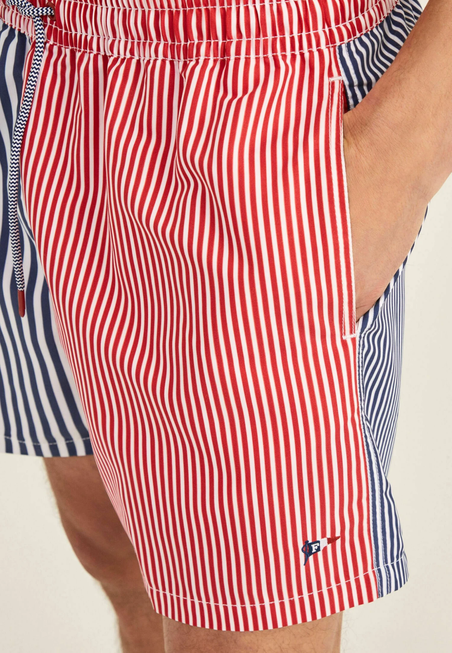 FACONNABLE Block Stripe - Bañador - Navy 6 FACONNABLE Block Stripe - Bañador - Navy - Imagen 4