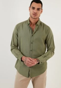 Regular Fit - Camisa - Khaki 11 Regular Fit - Camisa - Khaki -Boss Ventas eb6bbfcf8e6545d39c6fe5c1ff65c7fa