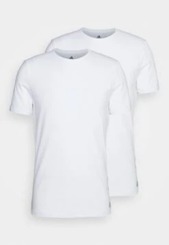 Adidas Sportswear 3 Stripes Crew Neck 2 Pack - Camiseta Interior - White