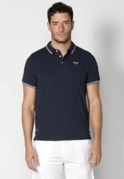 Koroshi Short Sleeve - Polo - Navy