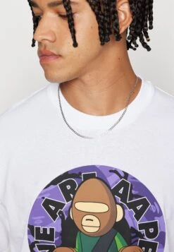 Basic - Camiseta Estampada - White -Boss Ventas ed3b2e1592fc44bb97039edffd582a9b