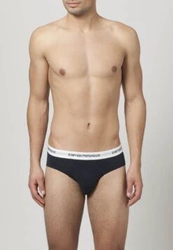 Emporio Armani 2 Pack - Braguitas - White/Blue -Boss Ventas f414e69a13a6469ea55d771ac4a78575