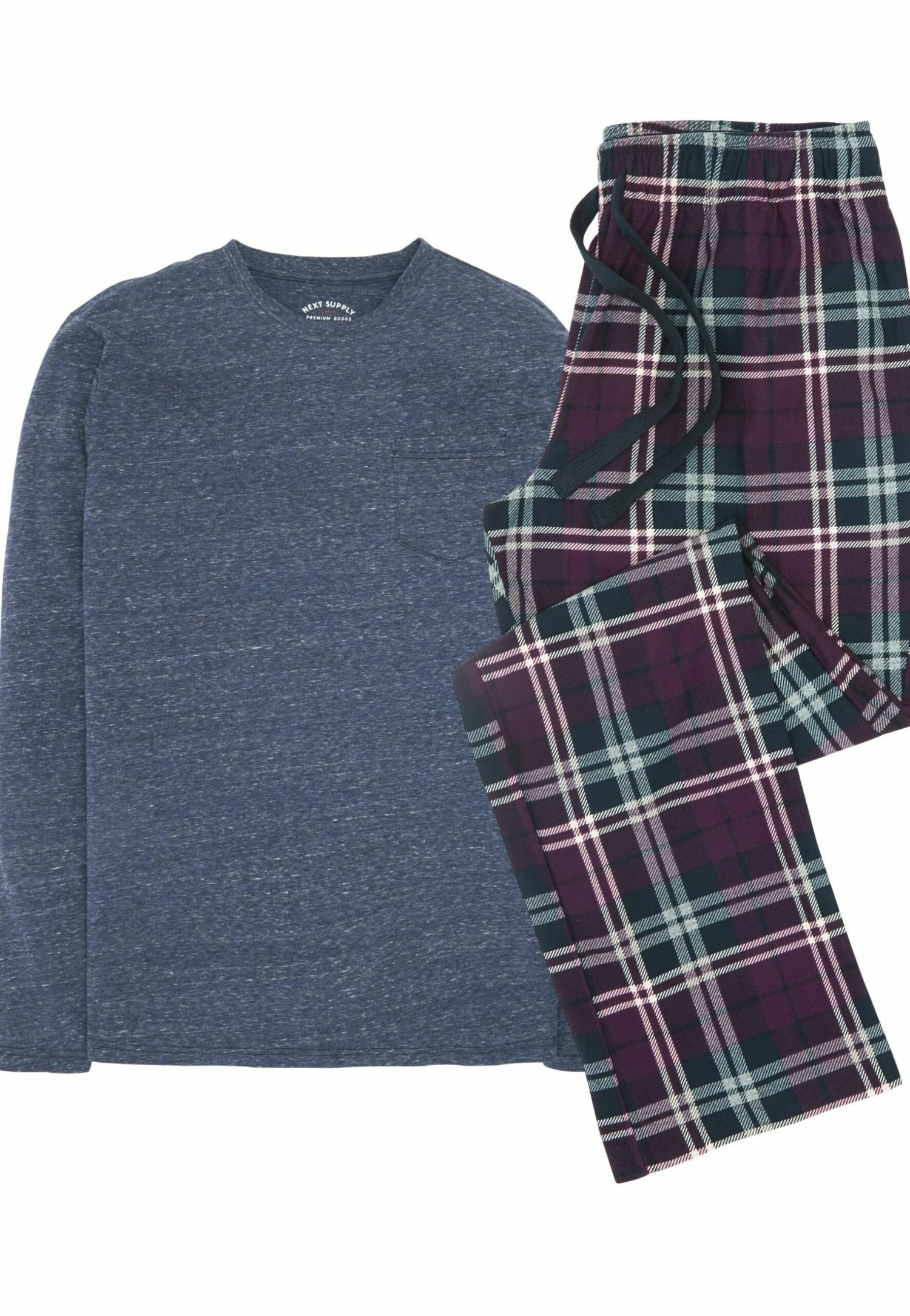 Next Motion Flex Cosy - Pijama - Blue Plum Red Check 6 Next Motion Flex Cosy - Pijama - Blue Plum Red Check - Imagen 4