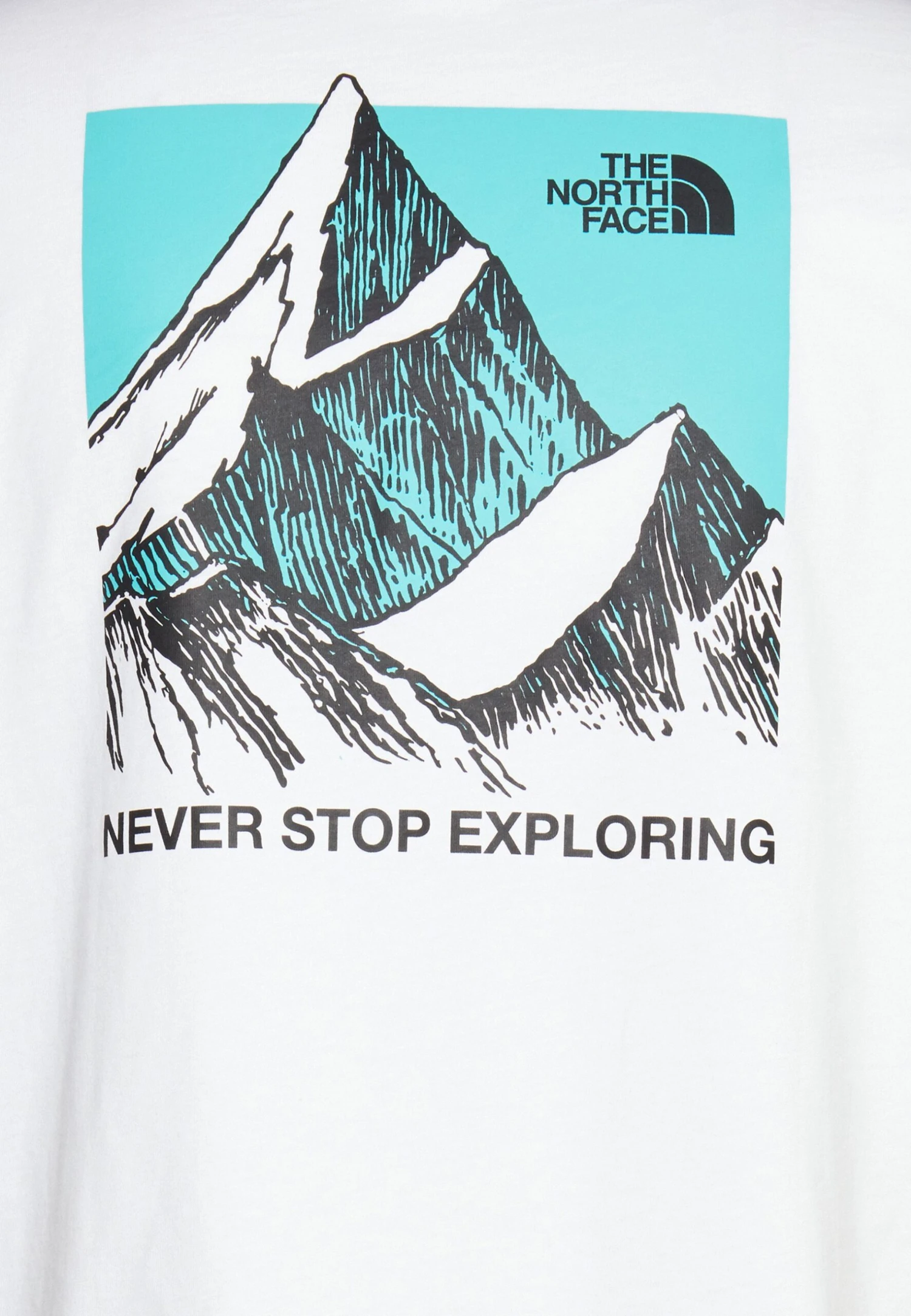 The North Face Tee Sketchbox - Camiseta Estampada - White/Scuba Blue/Black 5 The North Face Tee Sketchbox - Camiseta Estampada - White/Scuba Blue/Black - Imagen 3