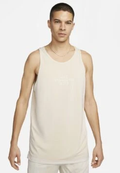 Nike Performance Reversible Basketball Dri-Fit Stan - Top - Speed Yellow Phantom/Pale Ivory -Boss Ventas f8ecfd604d014c509eca352af7e3ecae