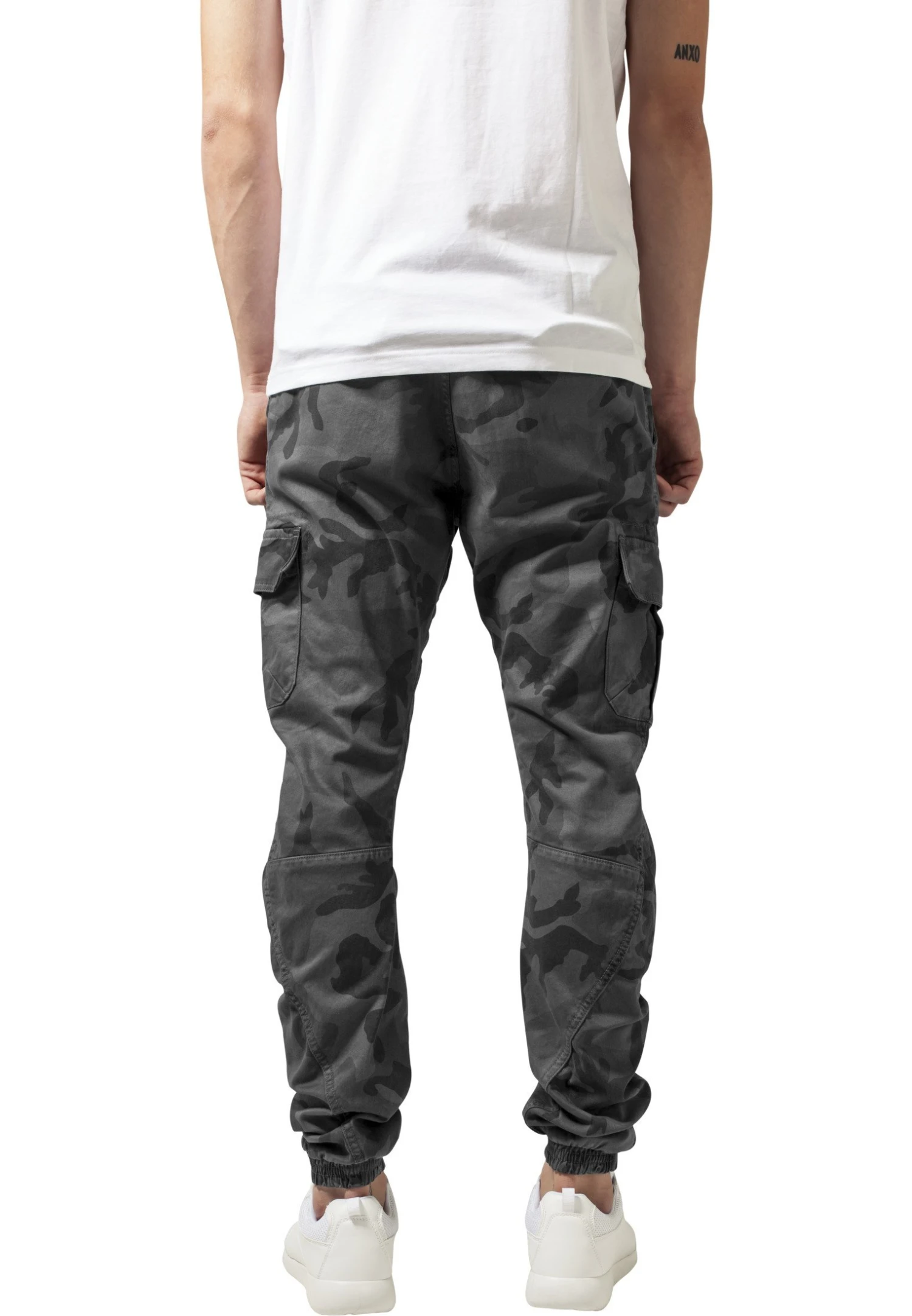 URBAN CLASSICS Camo Jogging- Pantalones Cargo - Grey Camouflage 5 URBAN CLASSICS Camo Jogging- Pantalones Cargo - Grey Camouflage - Imagen 3