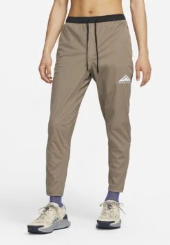 Nike Performance Trail - Pantalones - Olive Grey/Lt Iron Ore/Celestine Blue