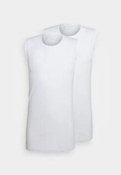 Schiesser 2Pack Tank Top Rundhals Organic Cotton - 95/5 Original - Camiseta Interior - Weiss -Boss Ventas ff716307feb944cfae8924cc3c6c1624
